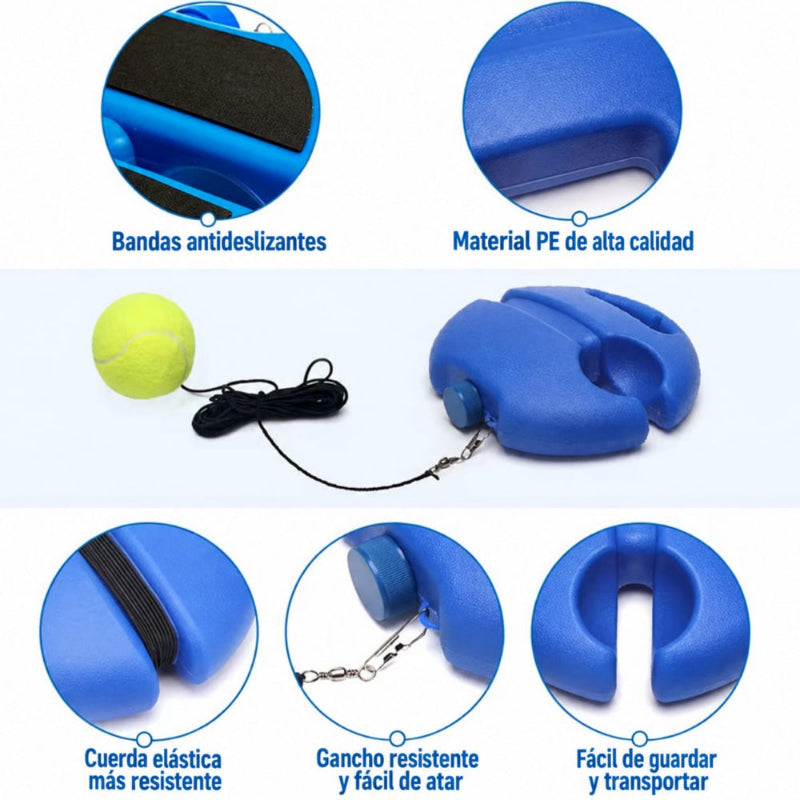 ENTRENADOR DE TENIS CON PELOTA DE REBOTE